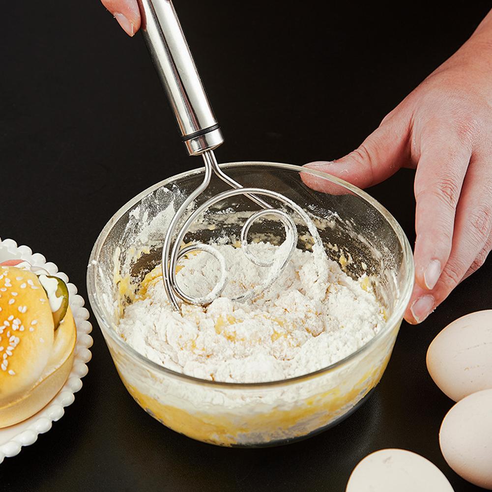 Healthy Kitchen Gadgets - Frusta per Impasto in Acciaio Inox,