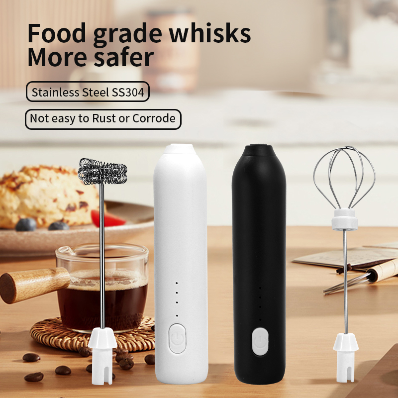 Healthy Kitchen Gadgets - Montalatte elettrico 2 in 1 +