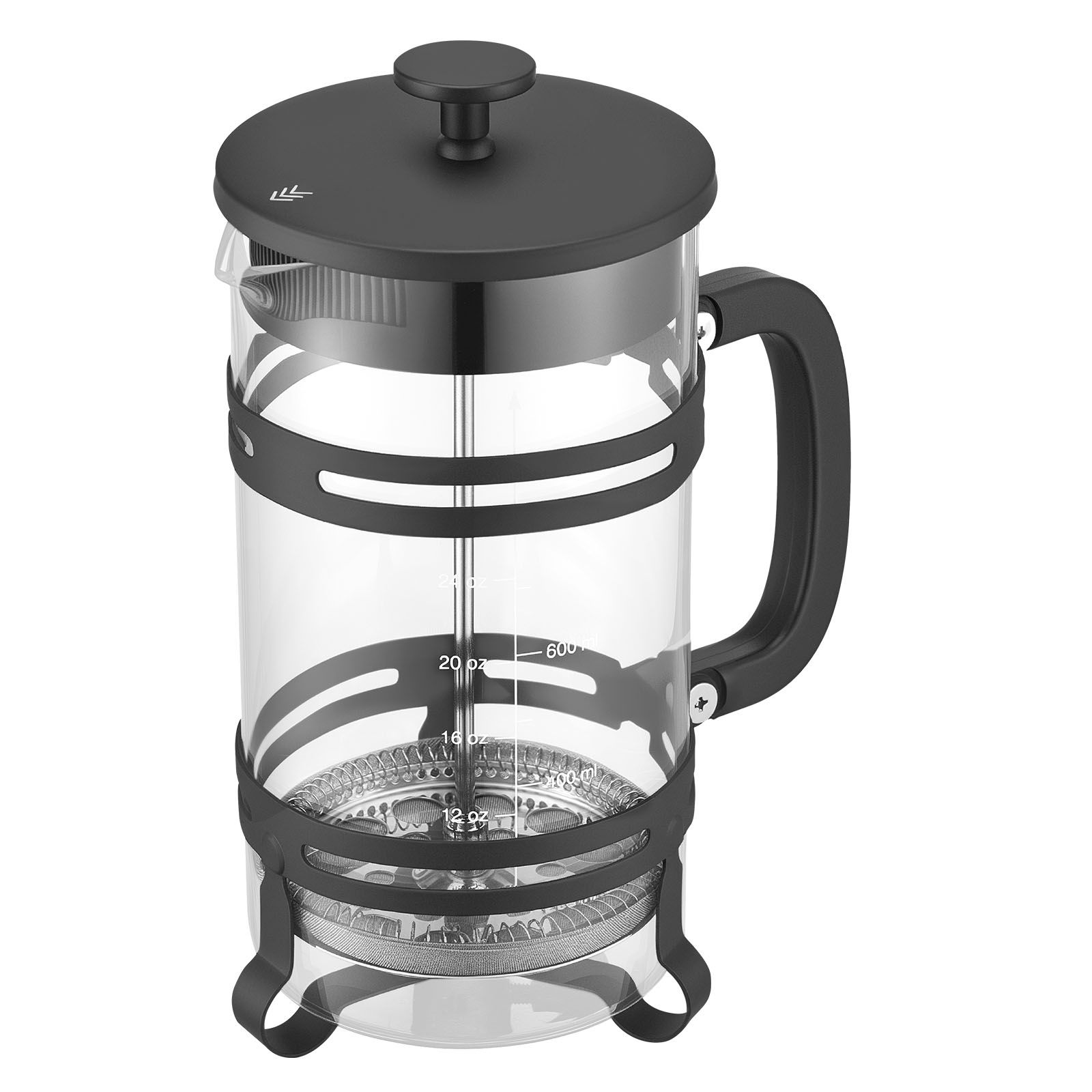 French Press Coffee Maker - Caffettiera French Press, 1 Litro (34