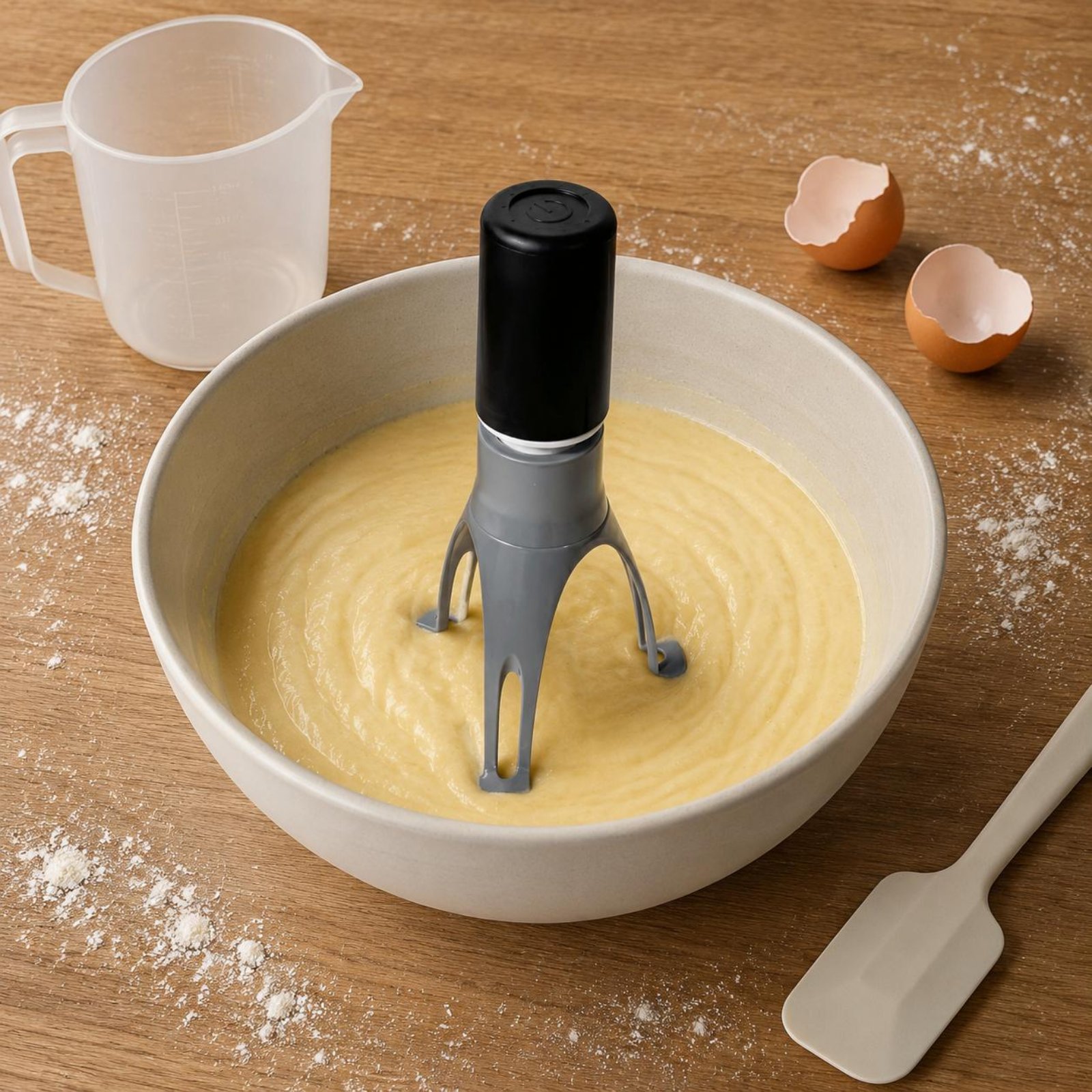 Healthy Kitchen Gadgets - Frullino Automatico a Triangolo - Sbattitore