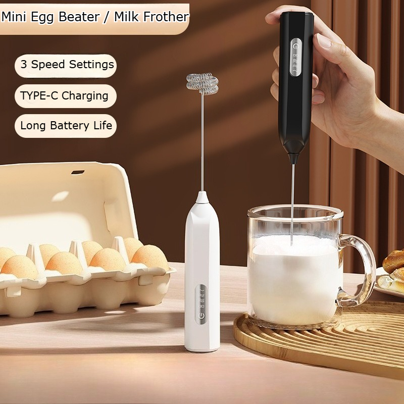Healthy Kitchen Gadgets - Nuovo Montalatte Elettrico Portatile, Schiumatore Automatico,