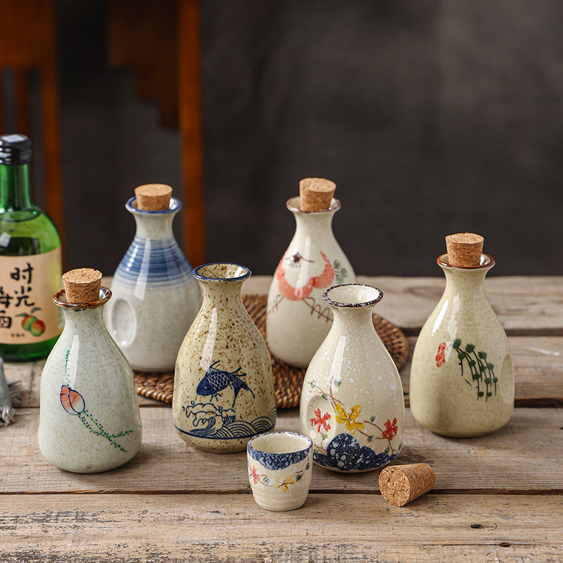 Kitchen Gadgets New 2025 - Bottiglia di sake in stile giapponese
