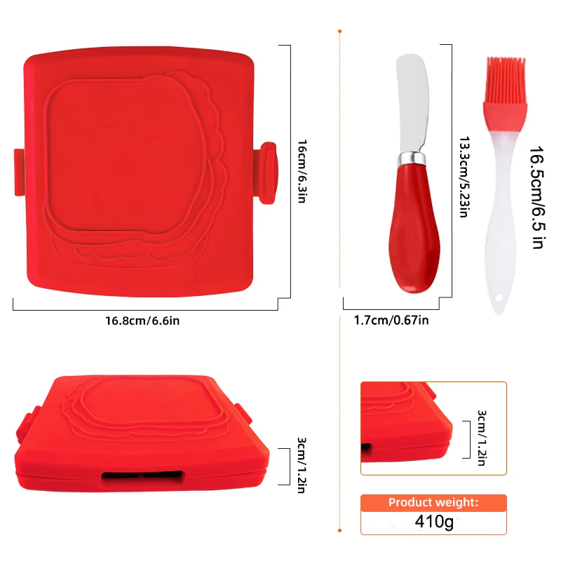 Set da 3 tostapane per sandwic - Kitchen Gadgets Baking recensione e prezzo