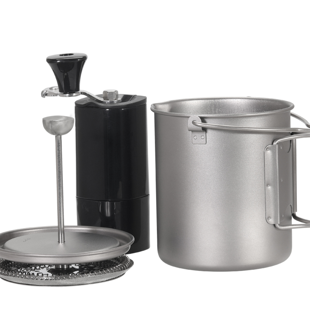 Lixada tazza da caffè in titan - French Press Coffee Maker recensione e prezzo