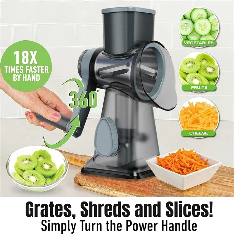 Grattugia Rotante 3-in-1 2025, - Kitchen Gadgets New 2025 recensione e prezzo